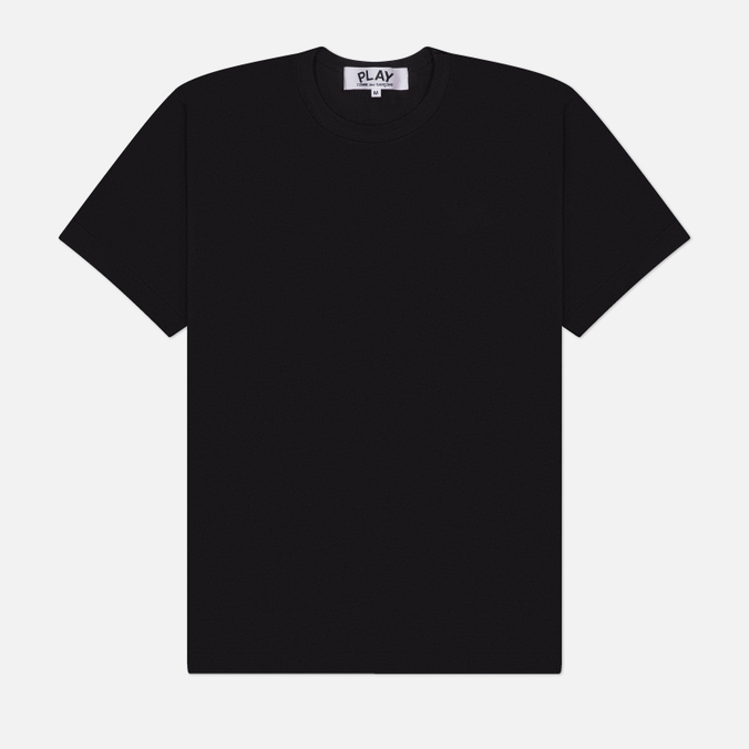 Мужская футболка Comme des Garcons Play Black Back Emblem