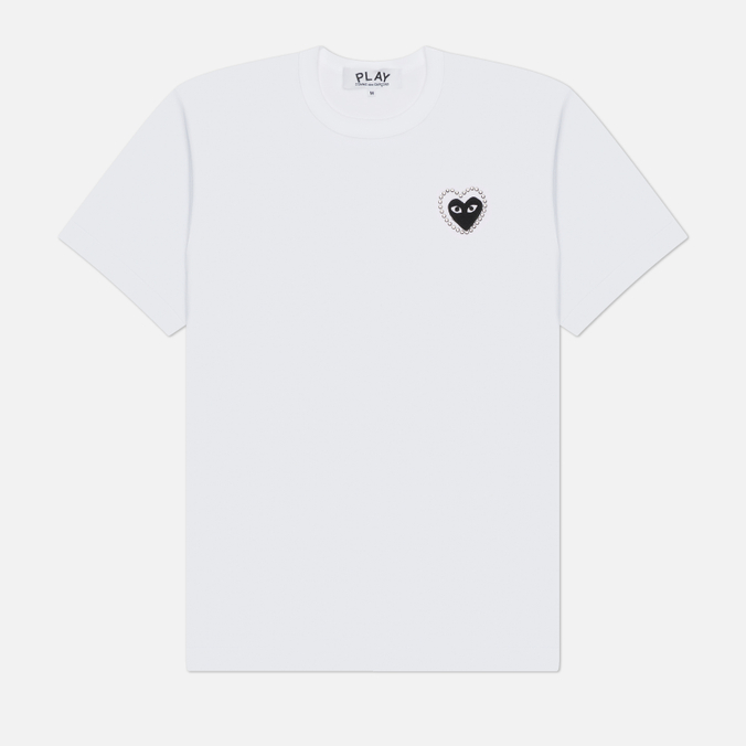 Мужская футболка Comme des Garcons Play Metalstone Heart