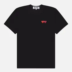 Comme des Garcons Play Мужская футболка Double Heart Emblem