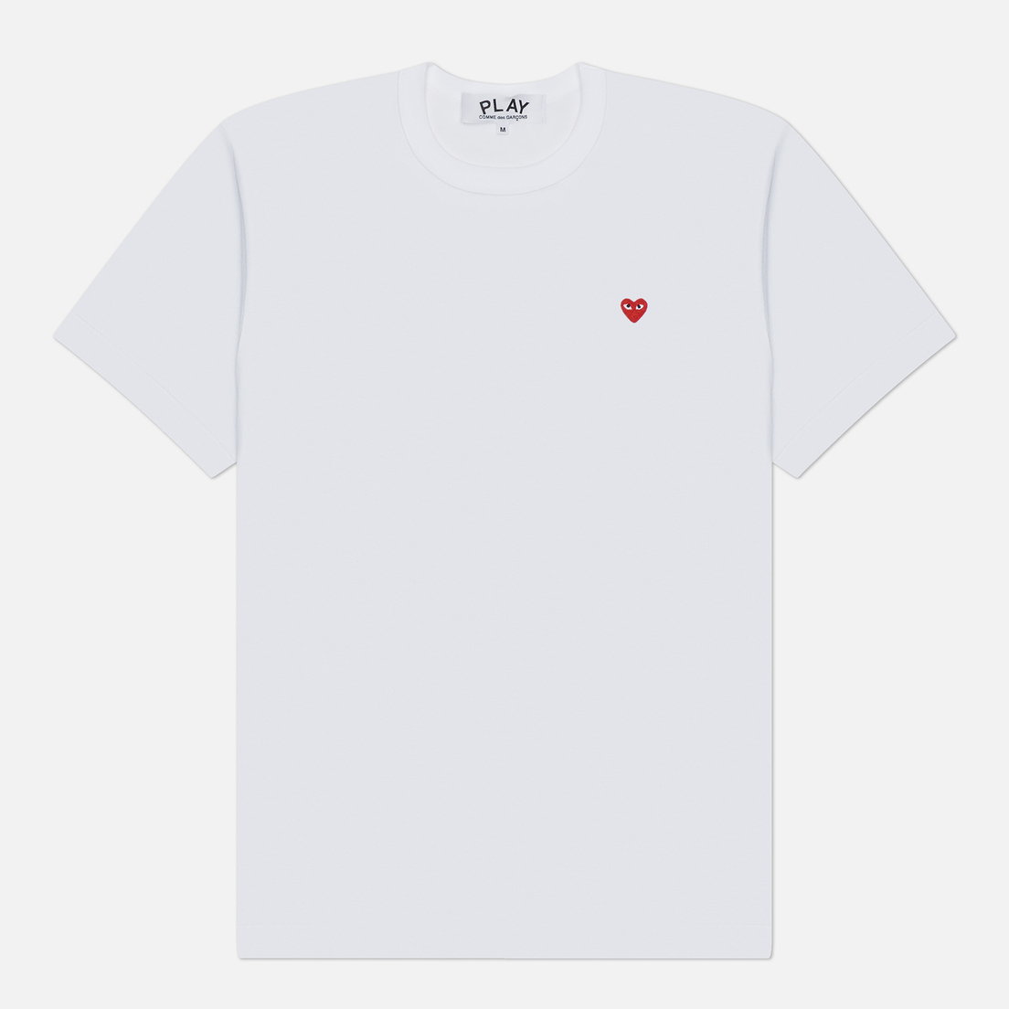 Comme des Garcons Play Мужская футболка Small Heart Emblem