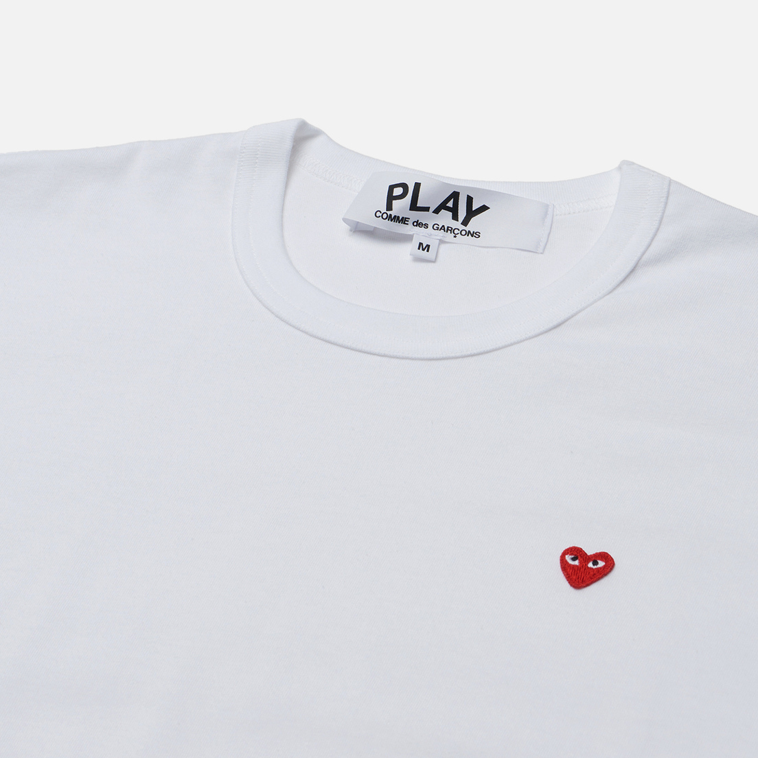 Comme des Garcons Play Мужская футболка Small Heart Emblem