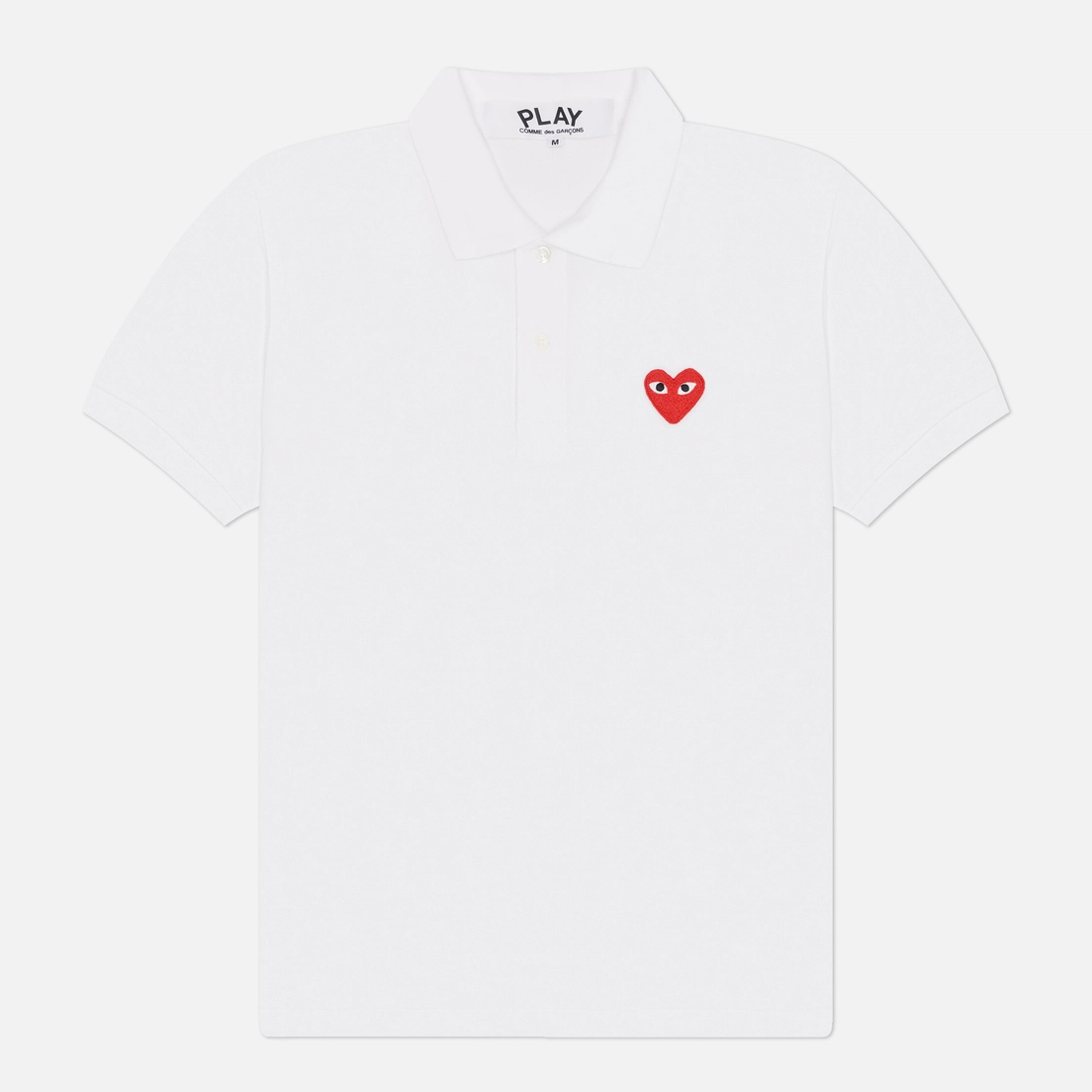 Comme des Garcons Play Мужское поло Red Emblem