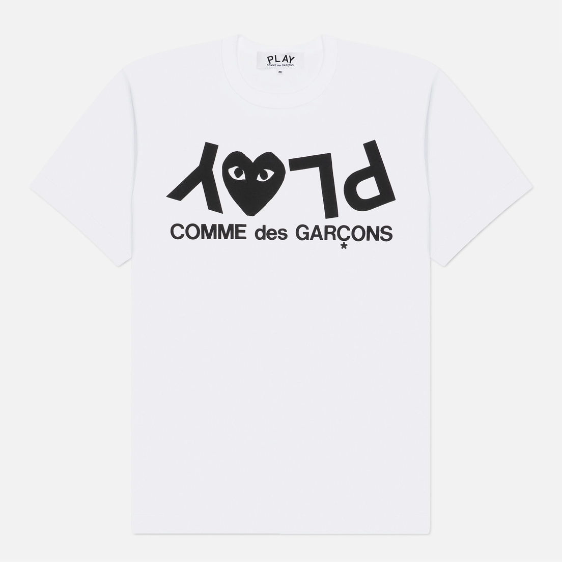 Comme des Garcons Play Мужская футболка Inverted Logo Print