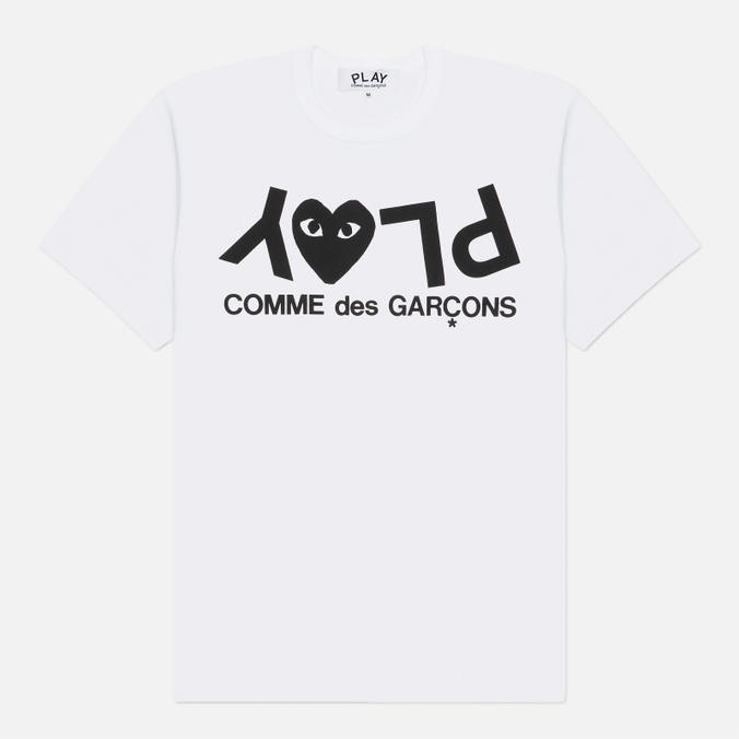 Мужская футболка Comme des Garcons Play Inverted Logo Print