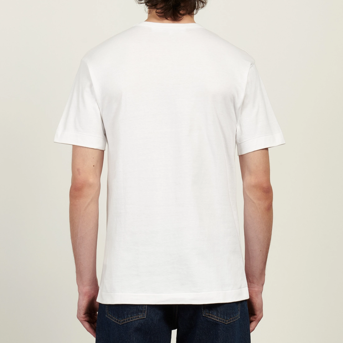 Comme des Garcons Play Мужская футболка Inverted Logo Print