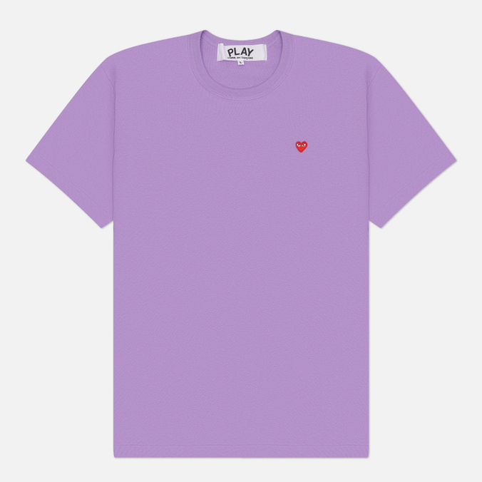 Мужская футболка Comme des Garcons Play Small Red Emblem
