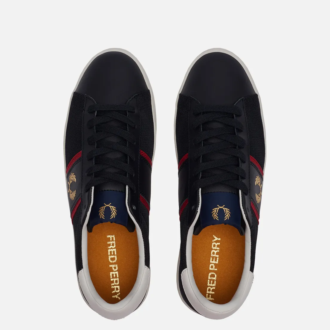 Fred Perry Мужские кеды Spencer Mesh Tipping
