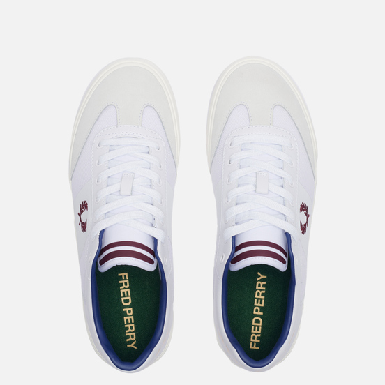 Мужские кеды Fred Perry Clay White/Mahogany
