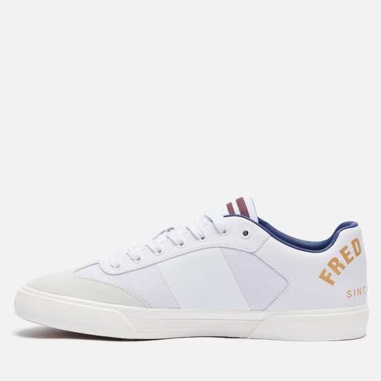 Мужские кеды Fred Perry Clay White/Mahogany