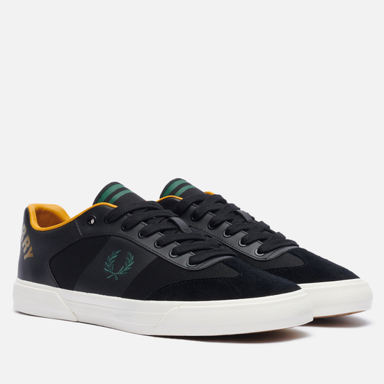 Мужские кеды Fred Perry Clay Black/Ivy