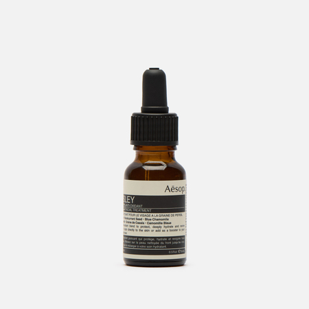 Масло для лица Aesop Parsley Seed Anti-Oxidant Facial Treatment 15ml, цвет чёрный