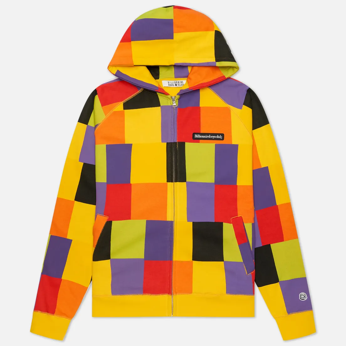 Billionaire Boys Club Мужская толстовка Multicolour Print Zip Hoodieie