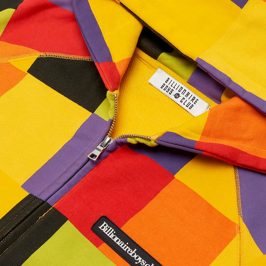 Billionaire Boys Club Мужская толстовка Multicolour Print Zip Hoodieie