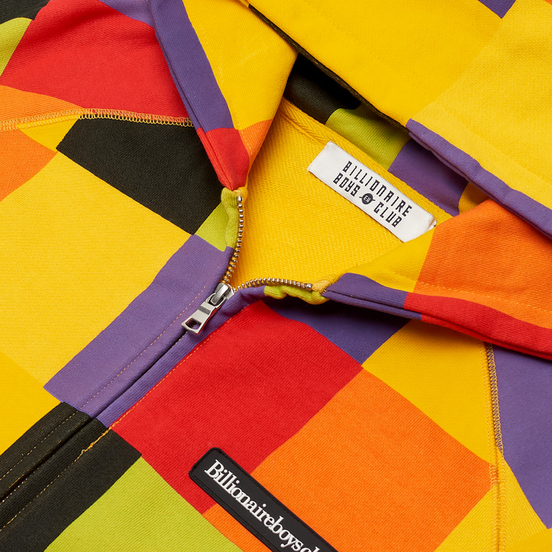 Мужская толстовка Billionaire Boys Club Multicolour Print Zip Hoodieie Multi
