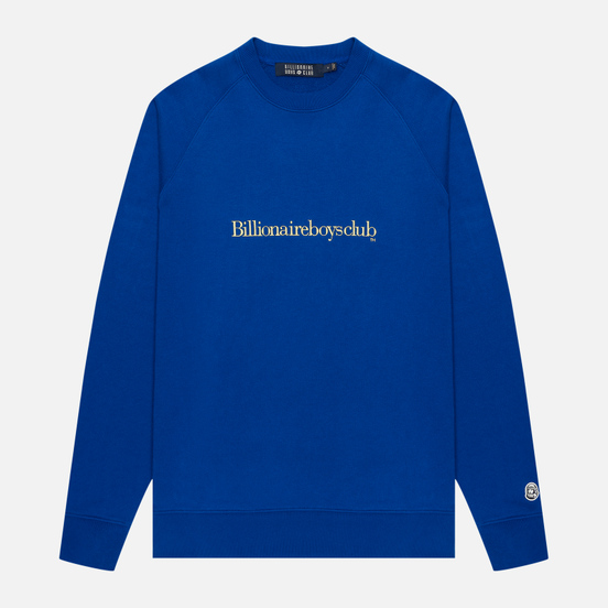 Мужская толстовка Billionaire Boys Club Embroidered Logo Crewneck Blue