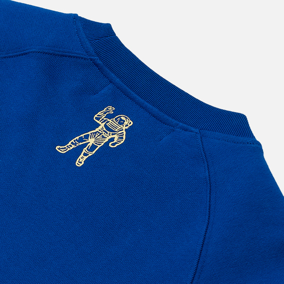 Мужская толстовка Billionaire Boys Club Embroidered Logo Crewneck Blue