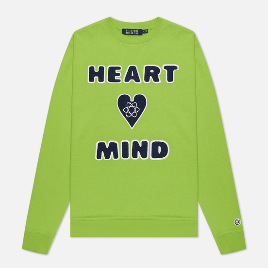 Мужская толстовка Billionaire Boys Club Heart And Mind Crewneck Green