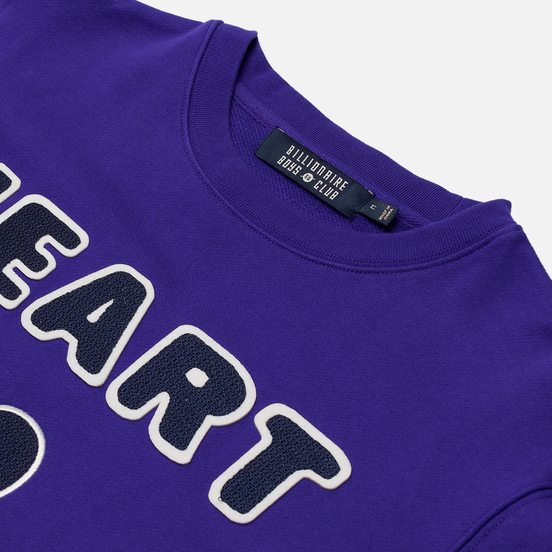 Мужская толстовка Billionaire Boys Club Heart And Mind Crewneck Purple