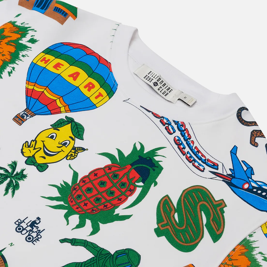Billionaire Boys Club Мужская толстовка All Over Print Crewneck