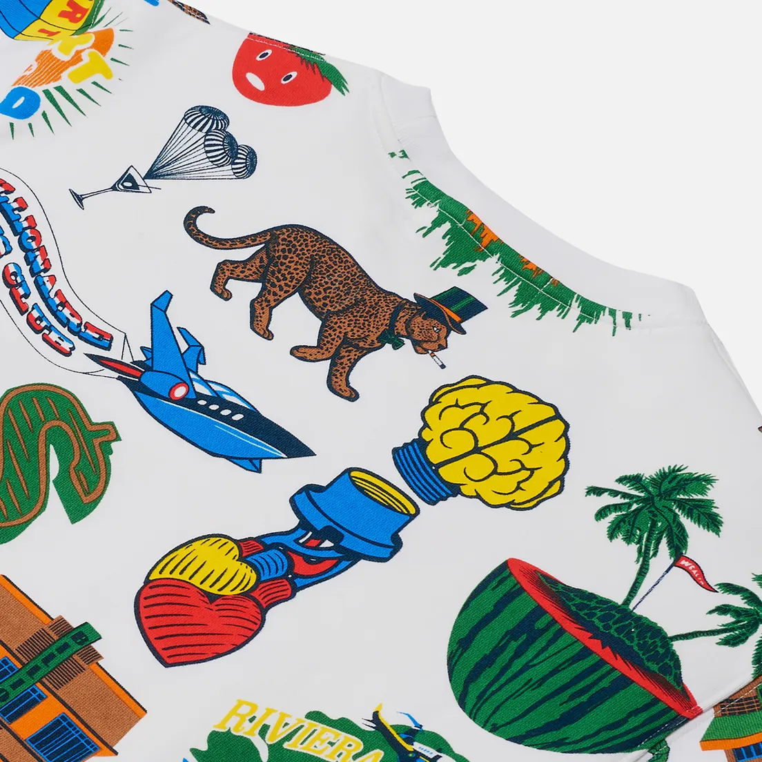 Billionaire Boys Club Мужская толстовка All Over Print Crewneck