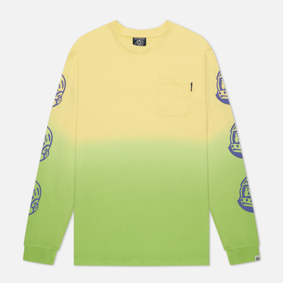 Мужской лонгслив Billionaire Boys Club Dip Dye Lime