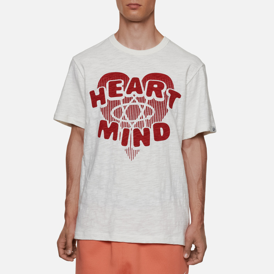 Мужская футболка Billionaire Boys Club Heart And Mind Grey