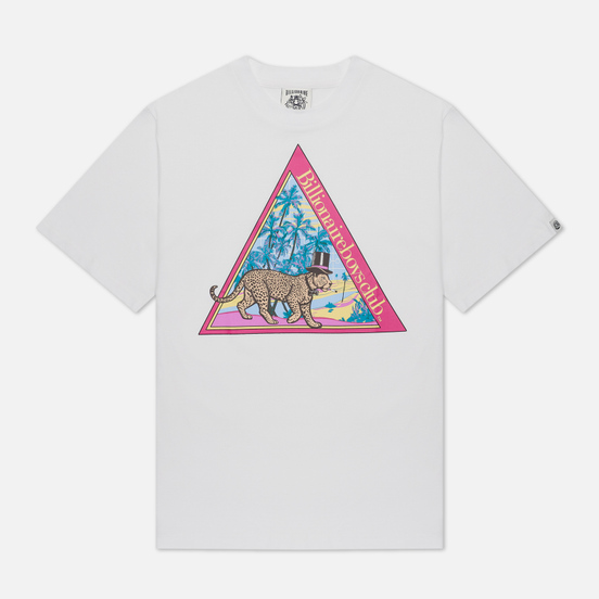 Мужская футболка Billionaire Boys Club Leopard White