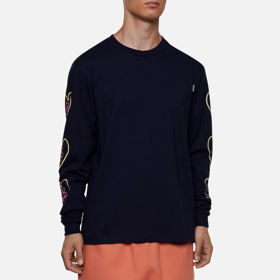 Мужской лонгслив Billionaire Boys Club Heart And Mind Navy