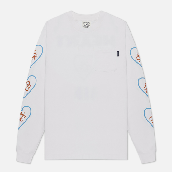 Мужской лонгслив Billionaire Boys Club Heart And Mind White