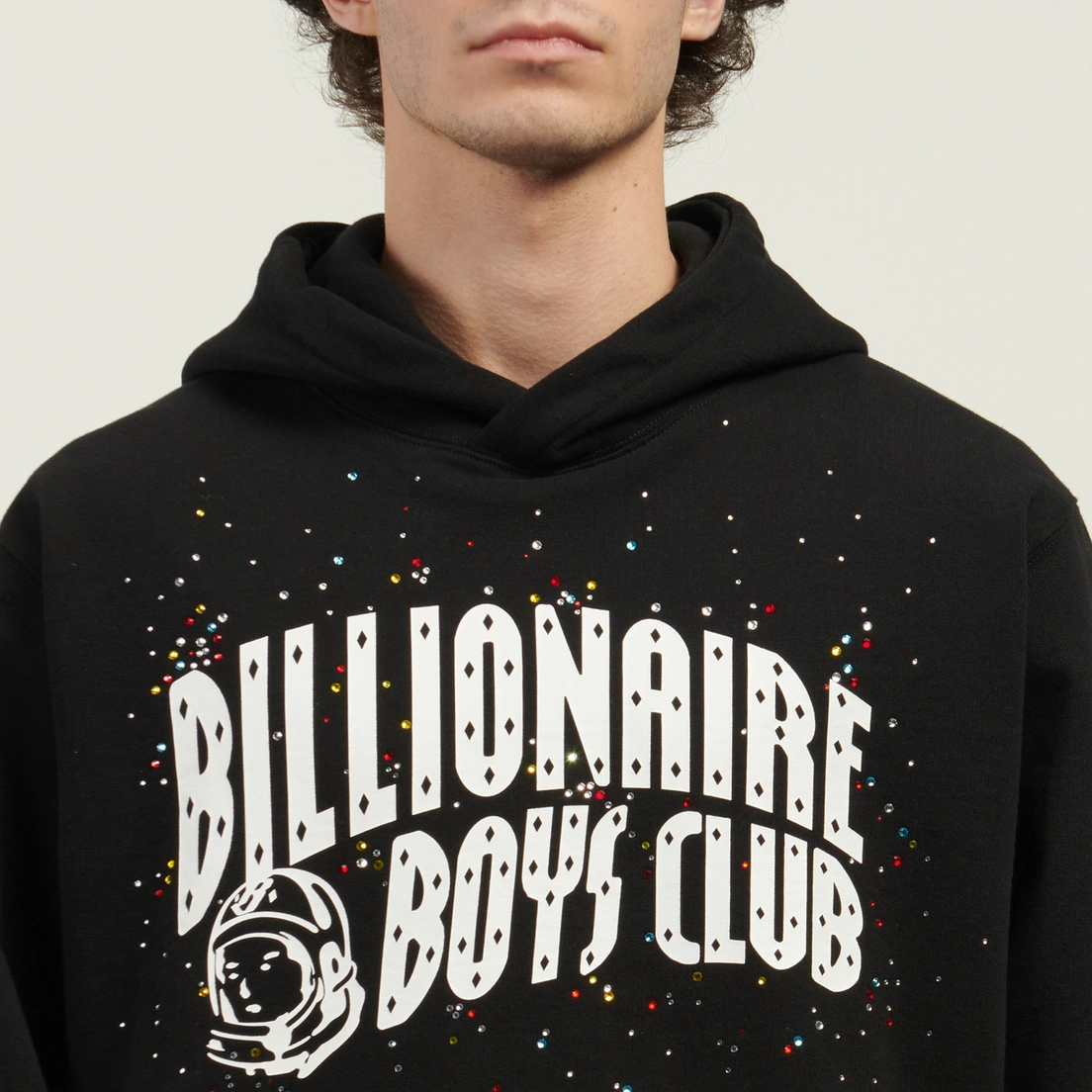 Billionaire Boys Club Мужская толстовка Embellished Arch Logo Popover Hoodie