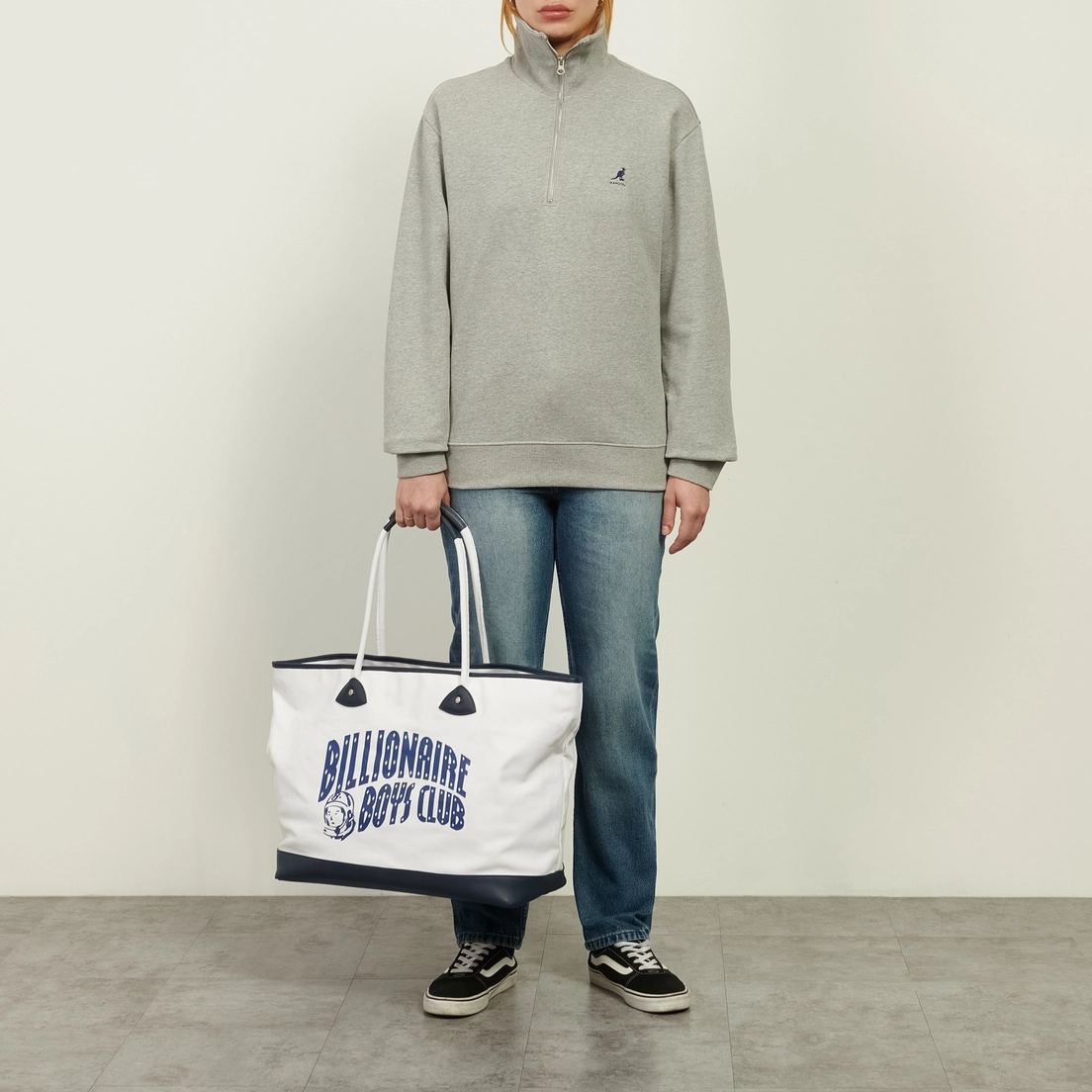 Billionaire Boys Club Сумка Astro Arch Logo Leather Panel