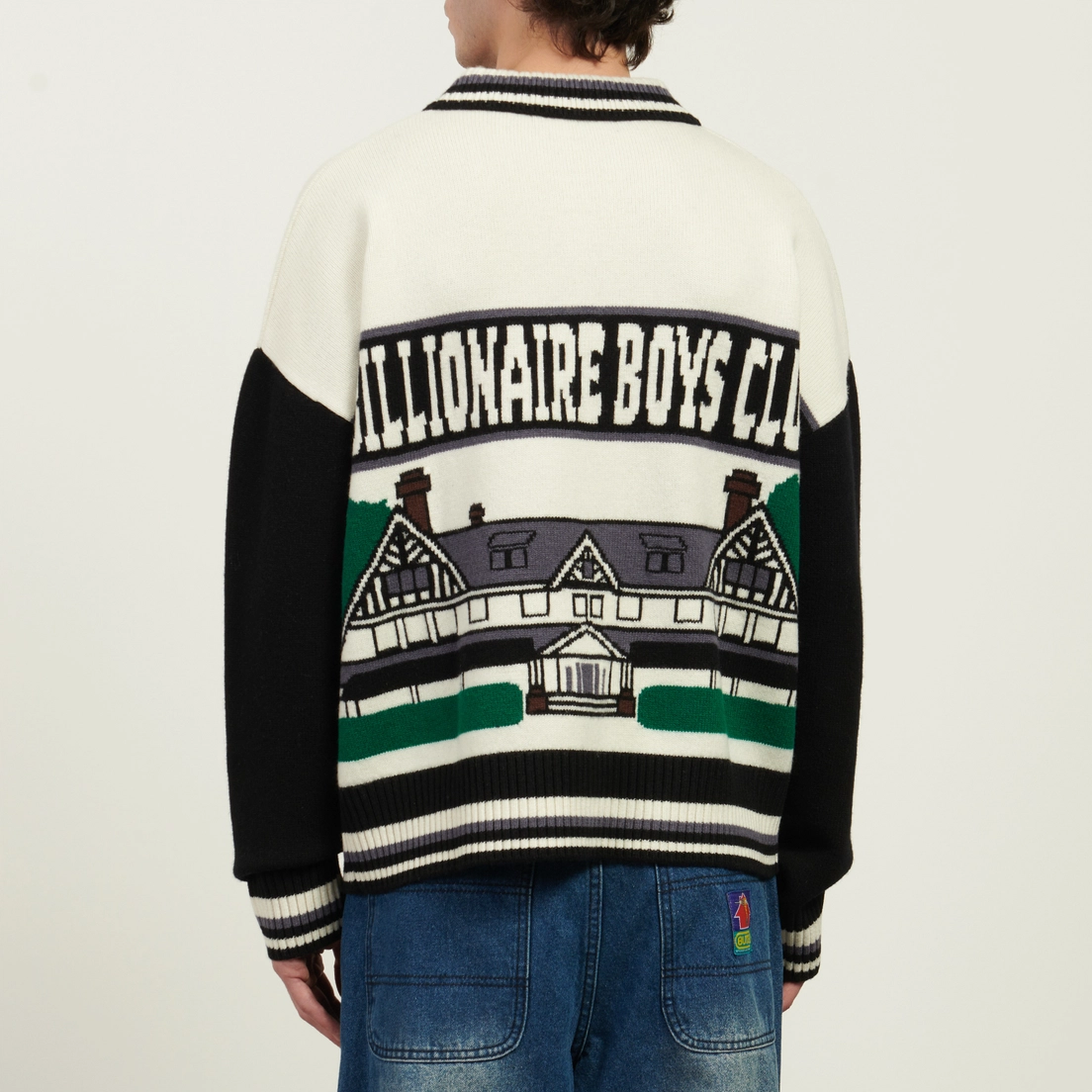 Billionaire Boys Club Мужской свитер Country Club Wool Knitted Collared