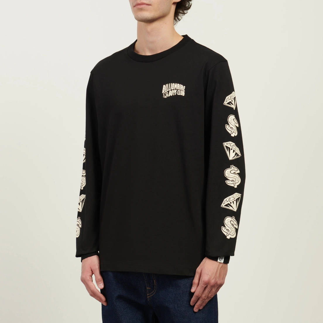 Billionaire Boys Club Мужской лонгслив Diamonds & Dollars