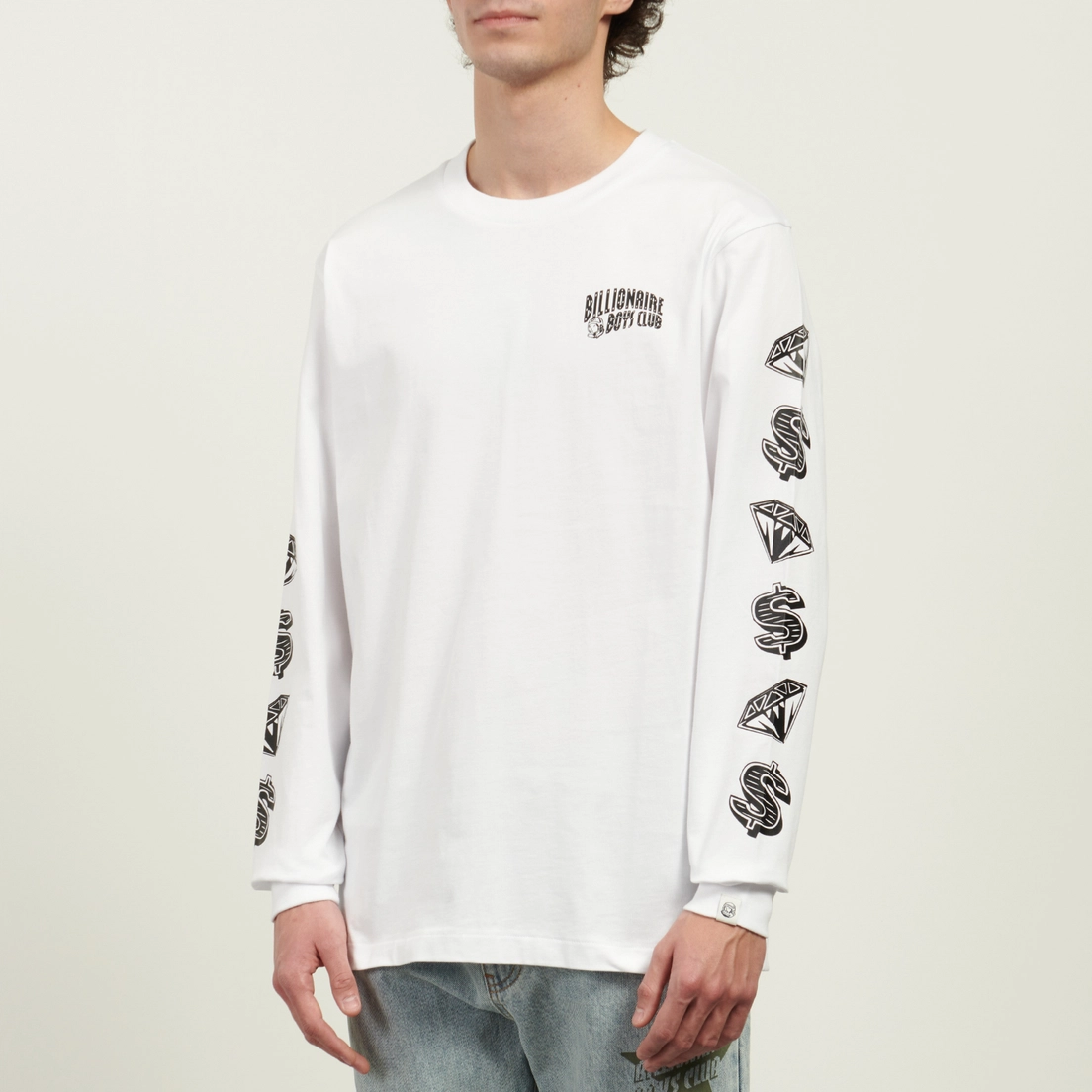 Billionaire Boys Club Мужской лонгслив Diamonds & Dollars