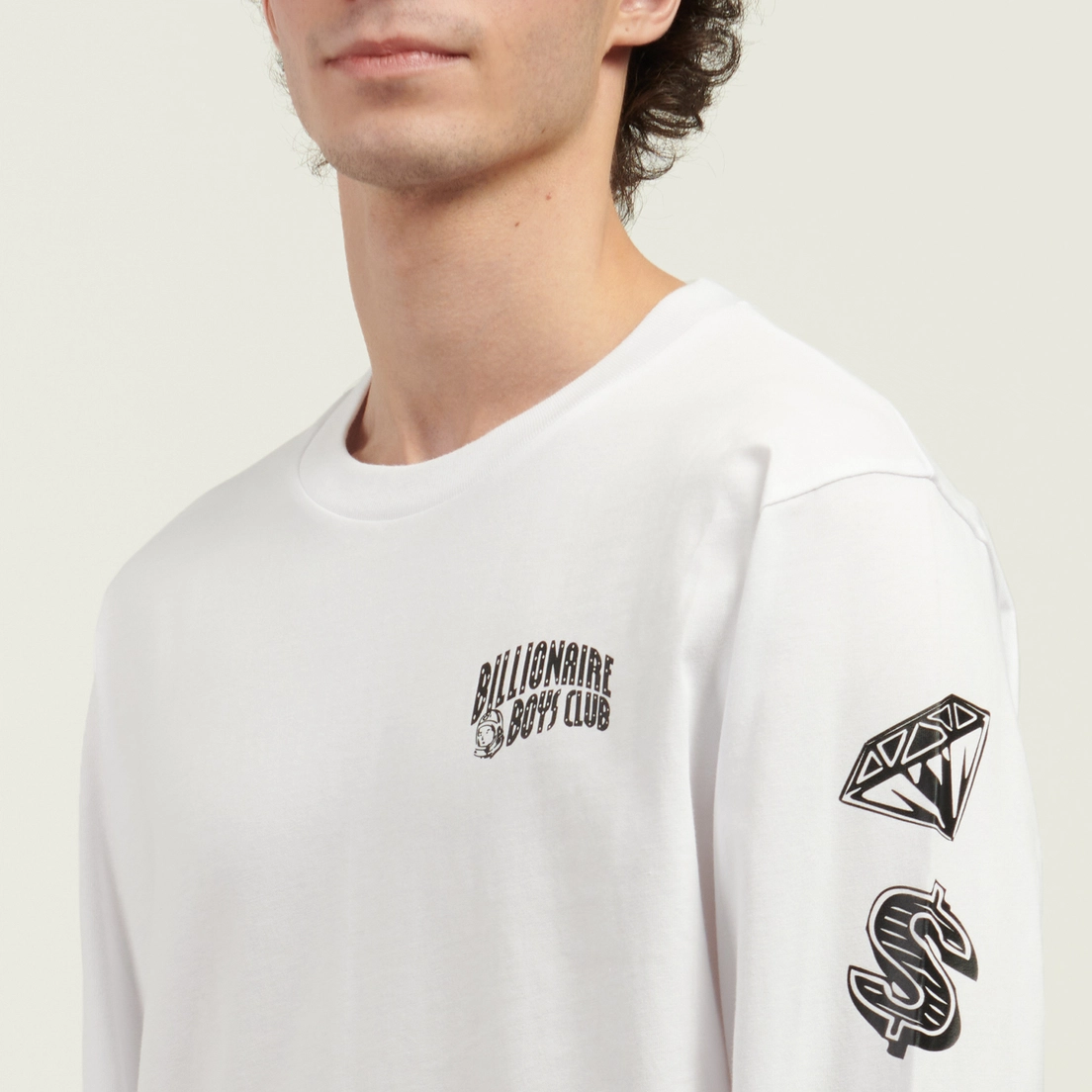 Billionaire Boys Club Мужской лонгслив Diamonds & Dollars