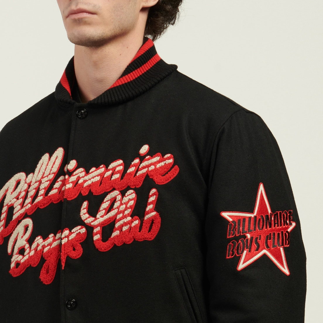 Billionaire Boys Club Мужская куртка бомбер Script OG Varsity