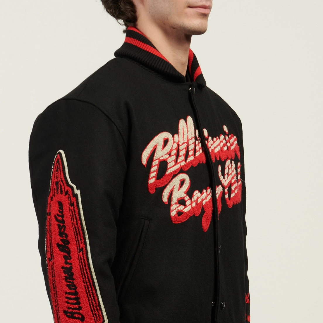 Billionaire Boys Club Мужская куртка бомбер Script OG Varsity