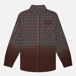 Billionaire Boys Club Мужская рубашка Script Dip Dye Check