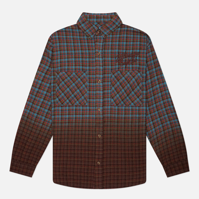 Мужская рубашка Billionaire Boys Club Script Dip Dye Check