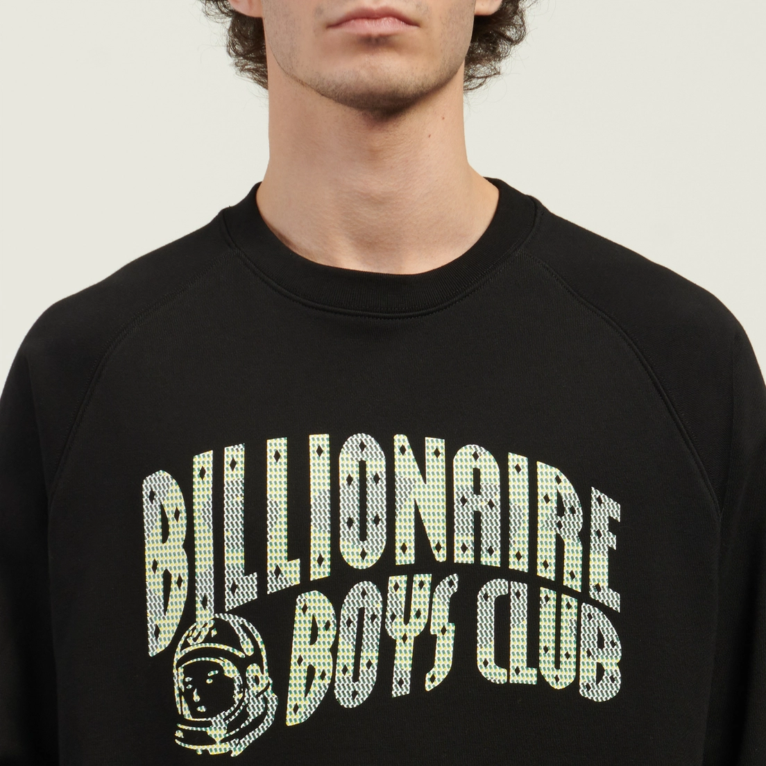 Billionaire Boys Club Мужская толстовка Tri-Tone Arch Logo Crewneck