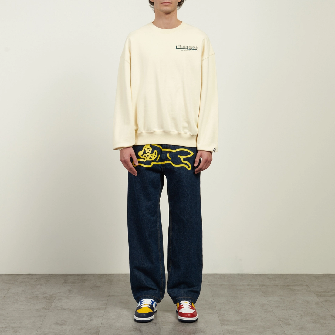 Billionaire Boys Club Мужская толстовка Souvenir Heavy Oversized Crewneck