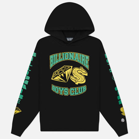 Мужская толстовка Billionaire Boys Club OG Multi Popover Hoodie, цвет чёрный, размер S