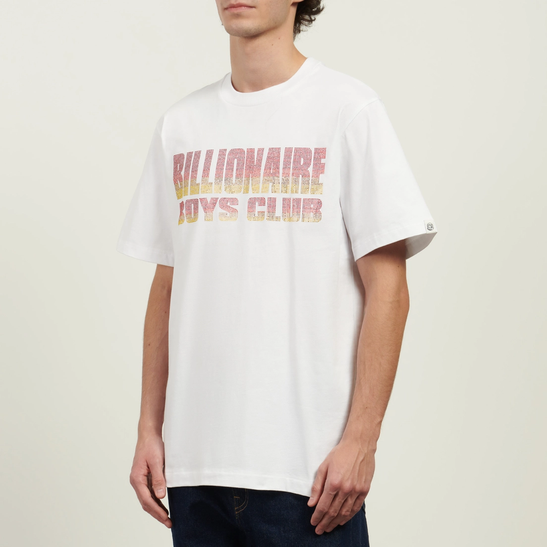 Billionaire Boys Club Мужская футболка Straight Logo Gradient Diamonte