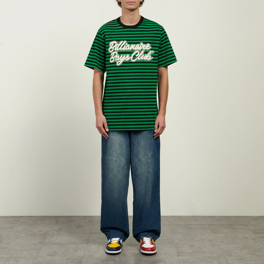 Billionaire Boys Club Мужская футболка Script Astro Stripe