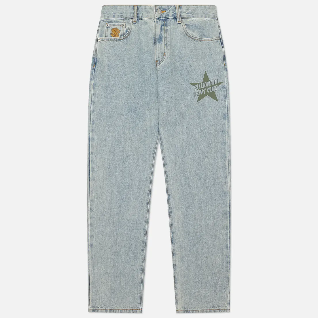 Billionaire Boys Club Мужские джинсы Souvenir Straight Leg Denim