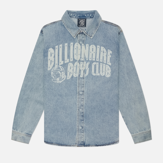 Мужская рубашка Billionaire Boys Club Faded Arch Logo Denim