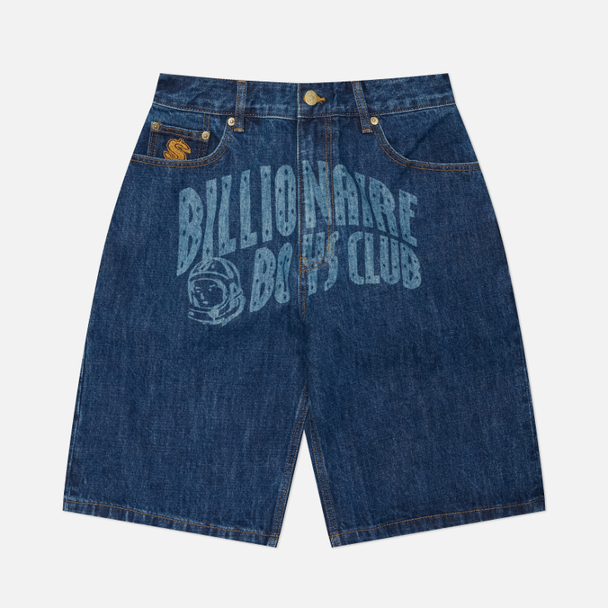 Мужские шорты Billionaire Boys Club Faded Arch Logo Denim 27190₽