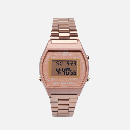 фото Наручные часы casio vintage b640wc-5a, цвет розовый