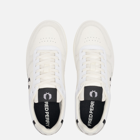 Мужские кроссовки Fred Perry B300 Snow White/Black
