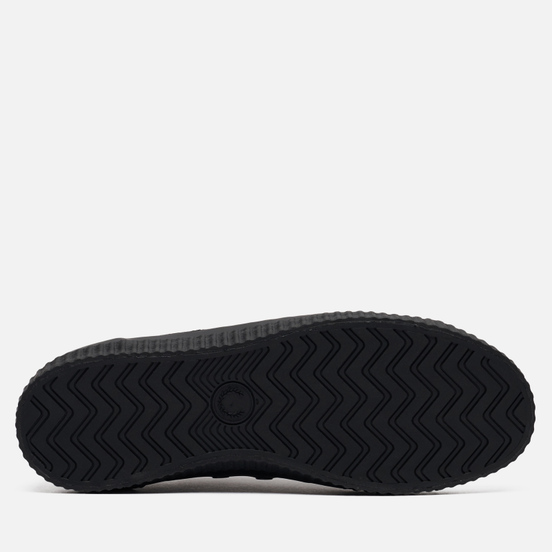 Мужские кеды Fred Perry Hughes Low Canvas Black/Champagne